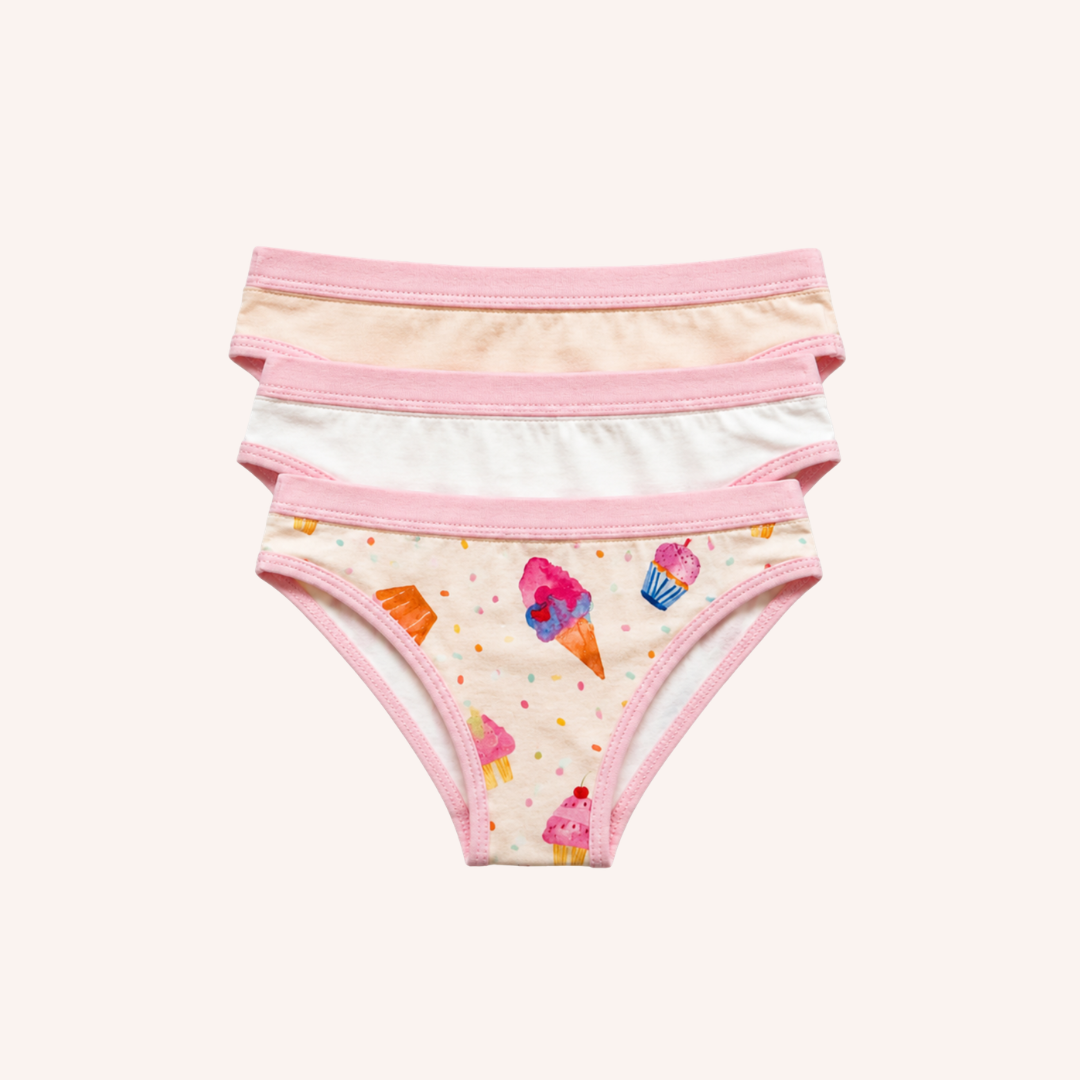 Cupcake Confetti Girls' Underwear