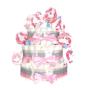 Unicorn Diaper Cake Kit - "it's A Girl"