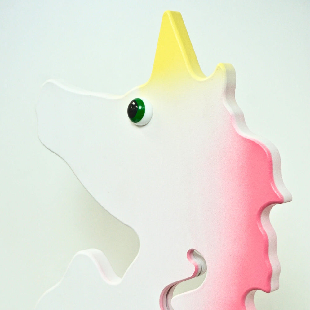 22" Unicorn With Pink Mane