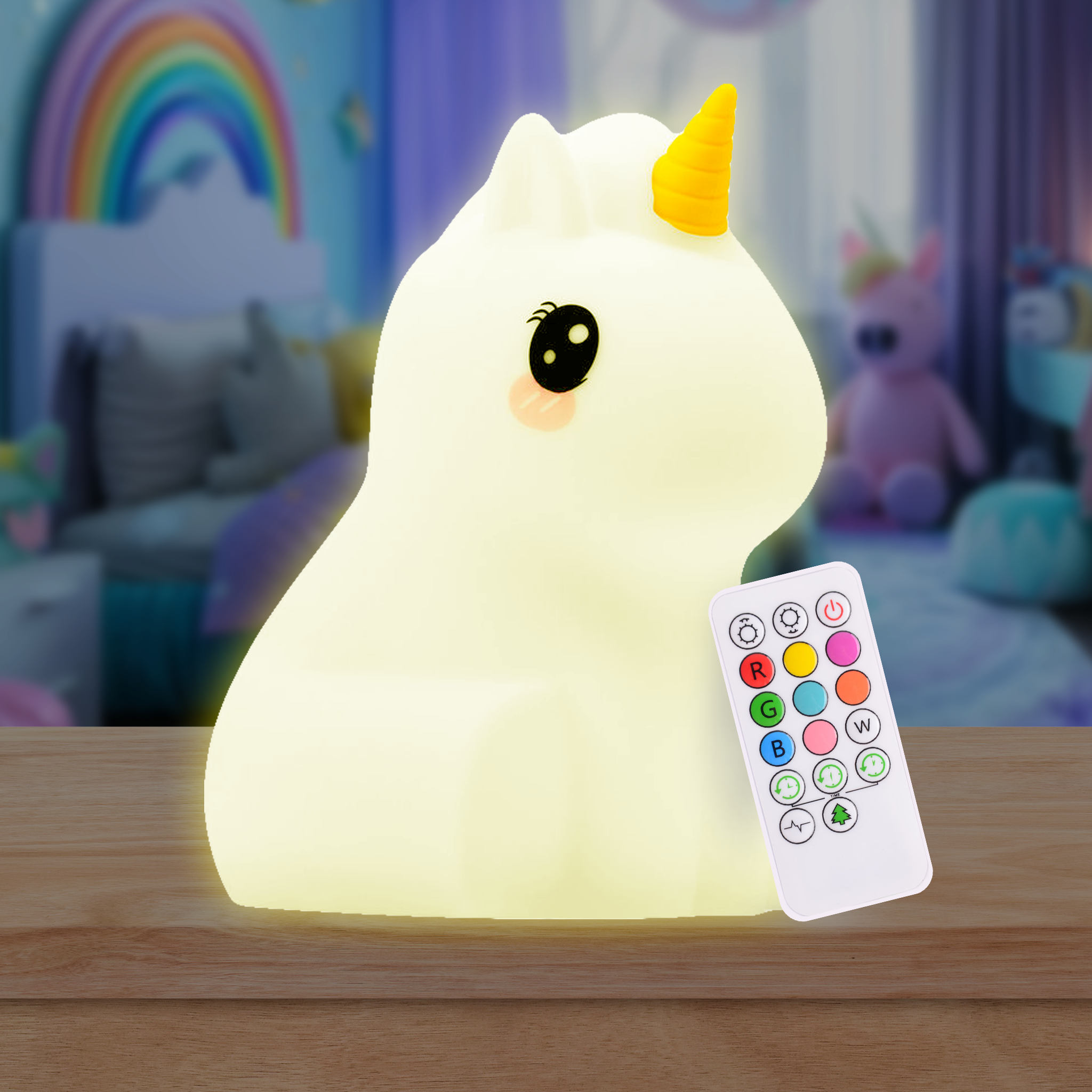 Lumipets® Unicorn - Children's Nursery Touch Night Light