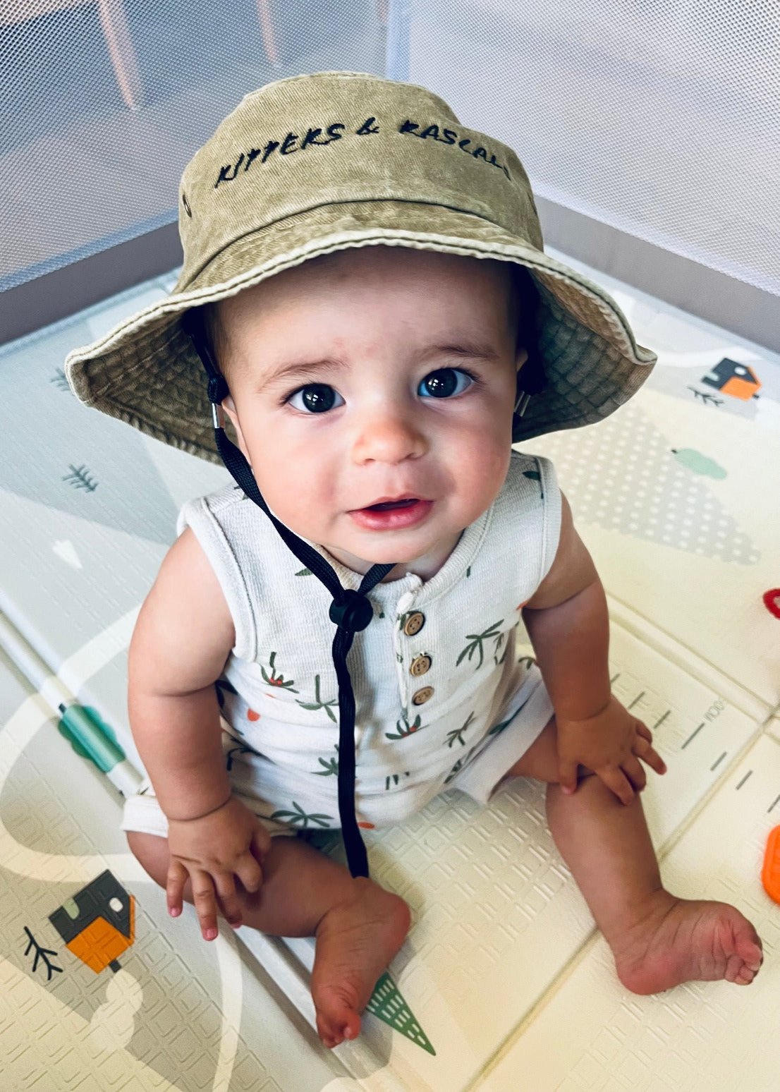 R&r Vintage Baby Bucket Hat