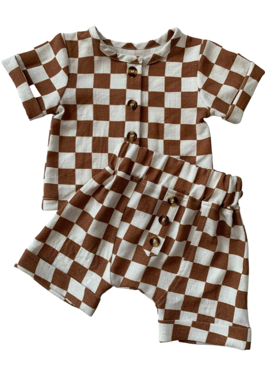 Gio Set | Checkered Summer Outfit
