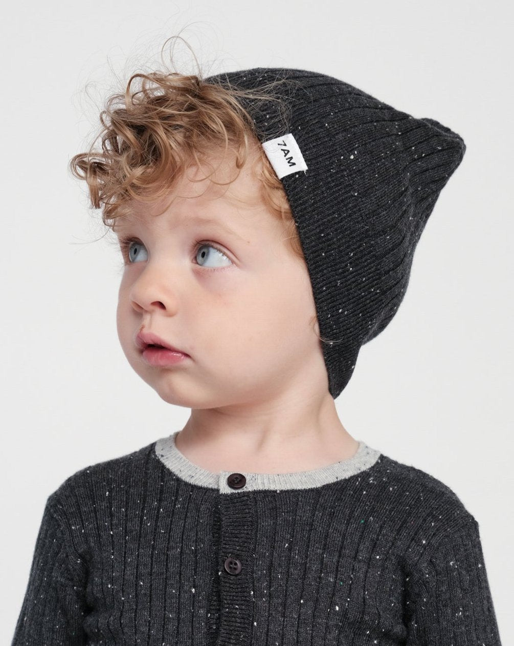 Cotton Beanie - Ribbed
