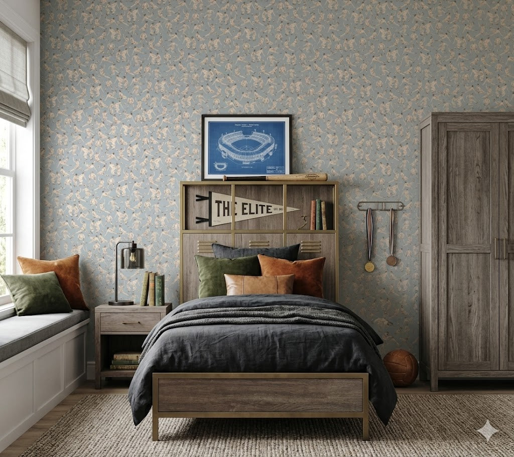 Colin Wallpaper By Hailey Kiefer Designs
