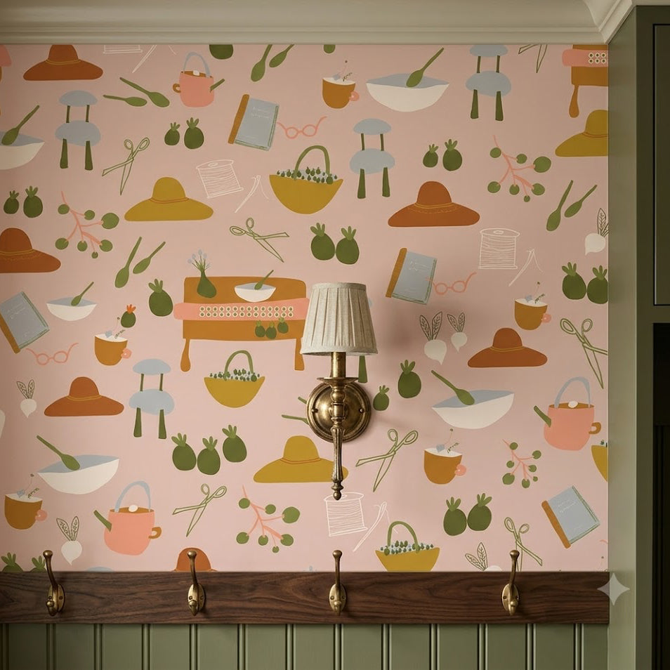 Cecily Wallpaper By Meghan Pauley Nespeca