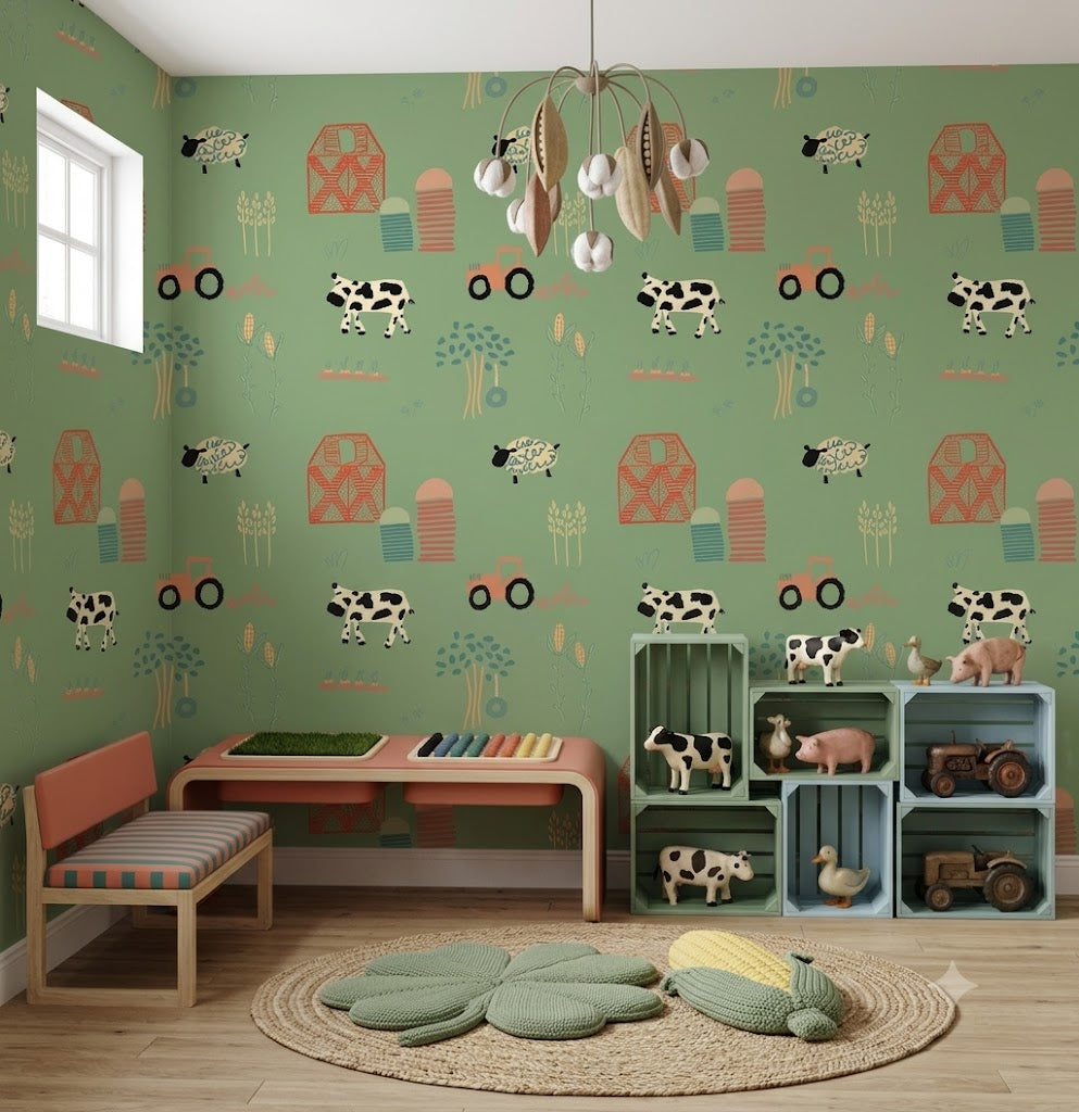 Macdonald Wallpaper By Grumble Co. Designs
