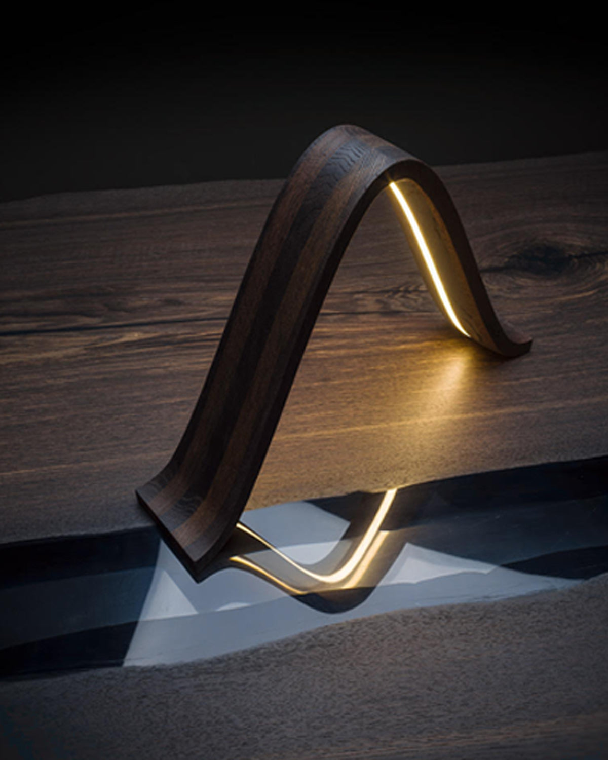 Lamp Lambda Black/brown