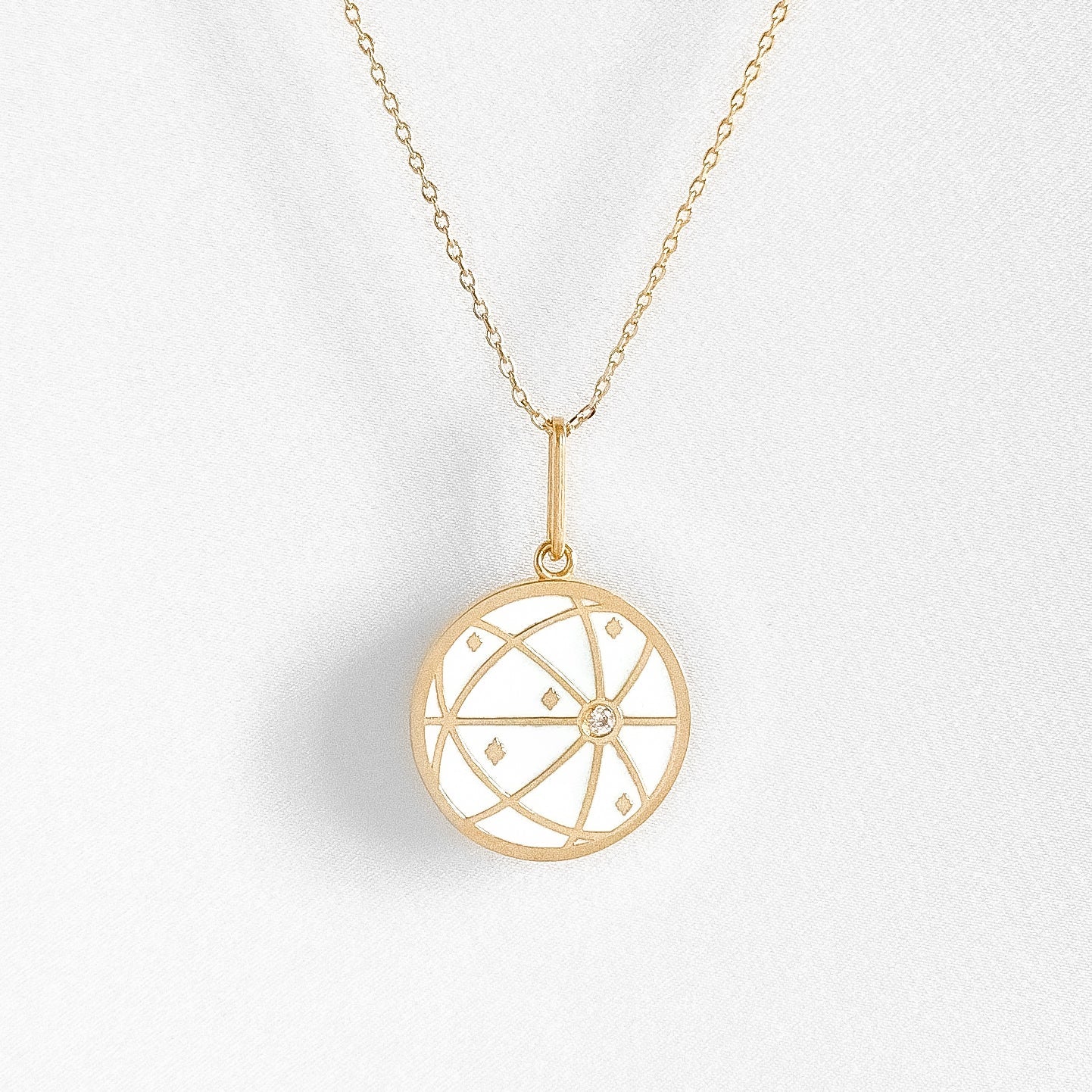 Atlas Necklace W. Enamel