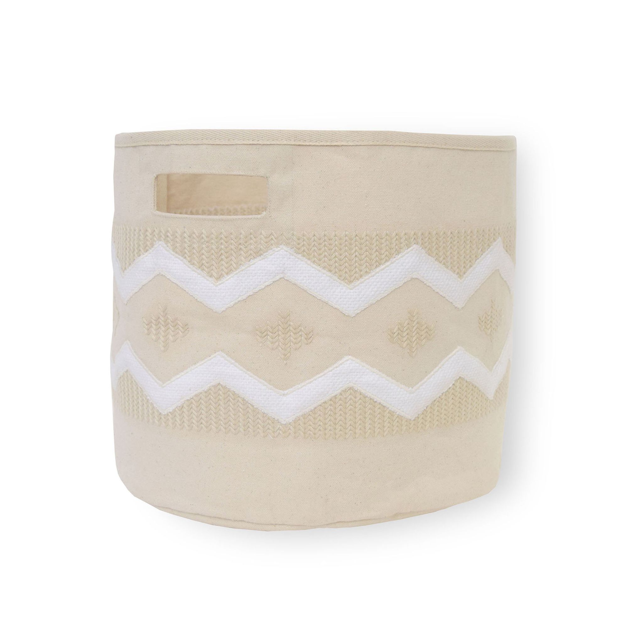 Chevron Neutral Storage Bin