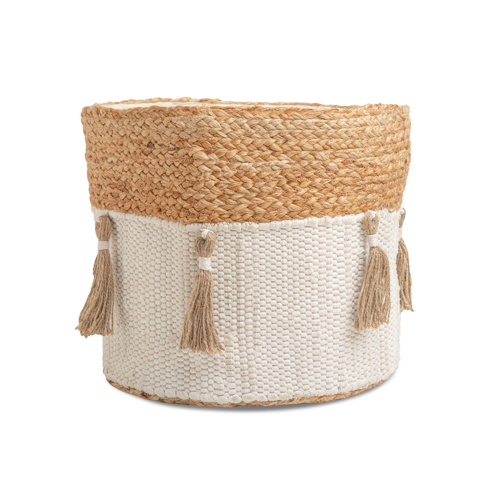 Cotton + Jute Storage Bin