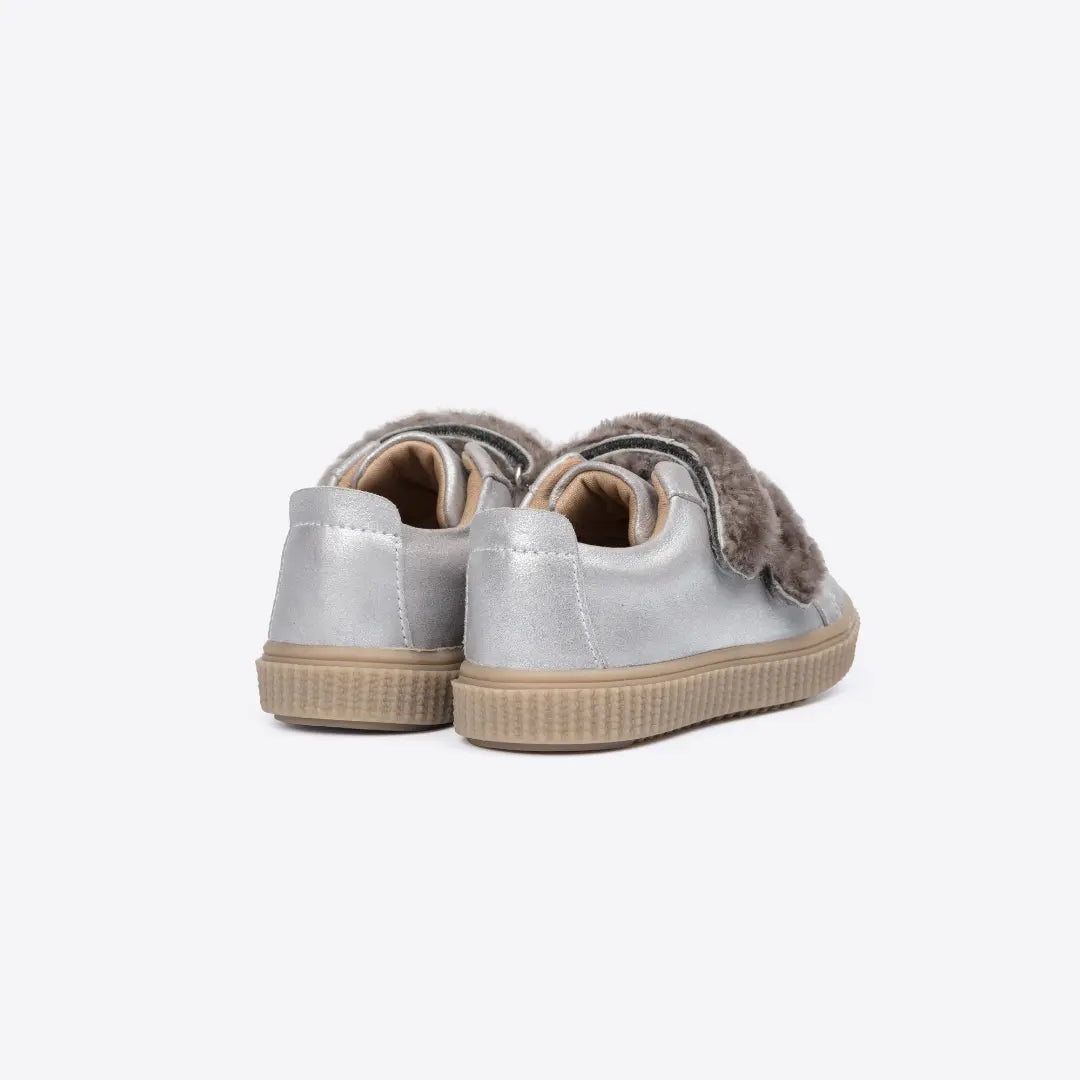 Funky Fur Sneaker - Metallic