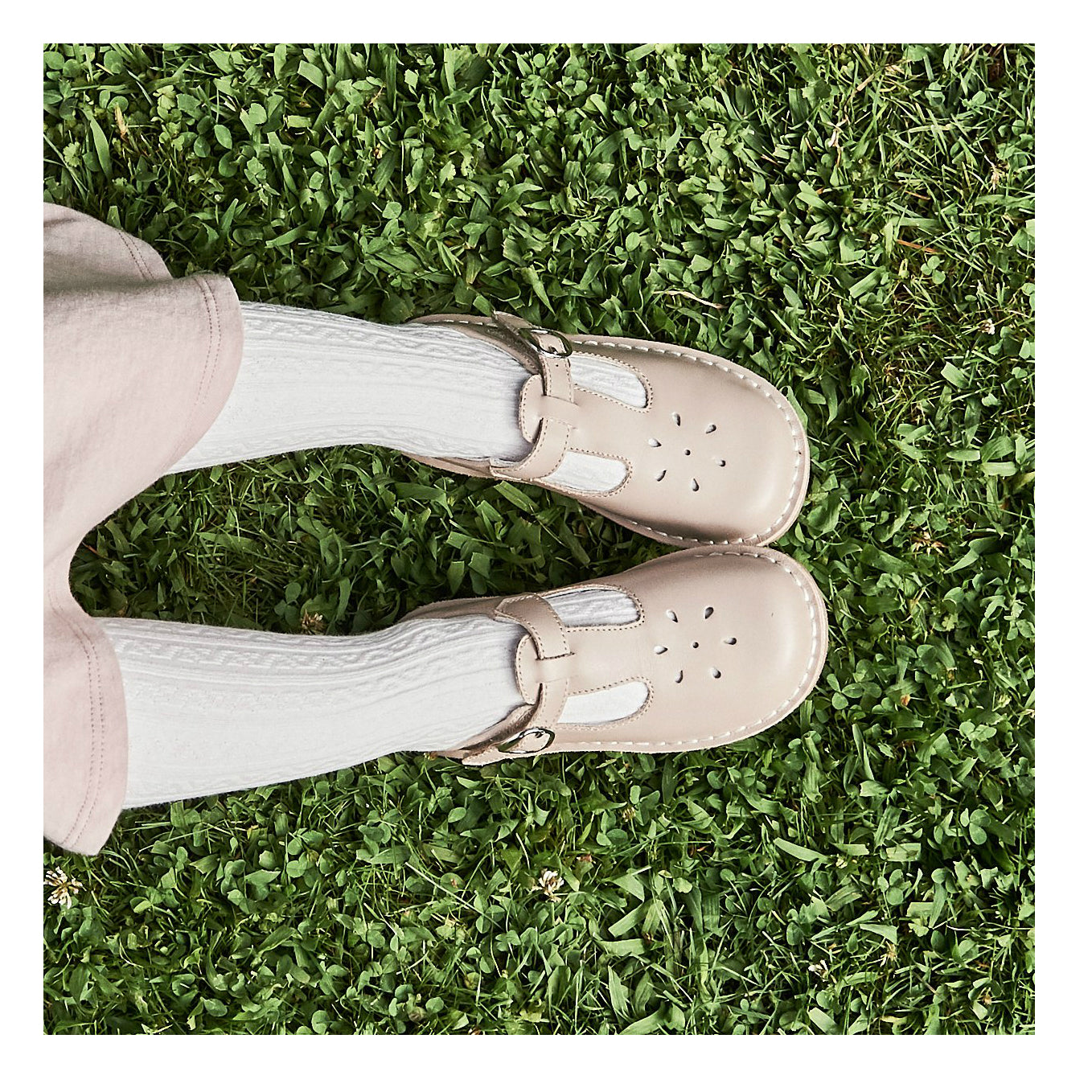 Joy Classic Leather T-strap Mary Jane