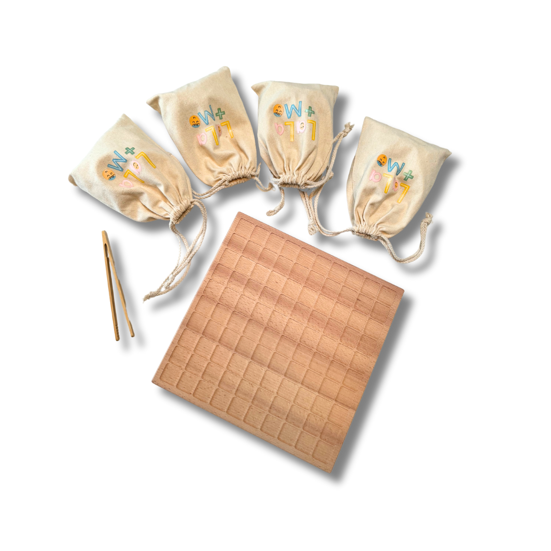 Montessori Hundred Board X 99 Names Of Allah