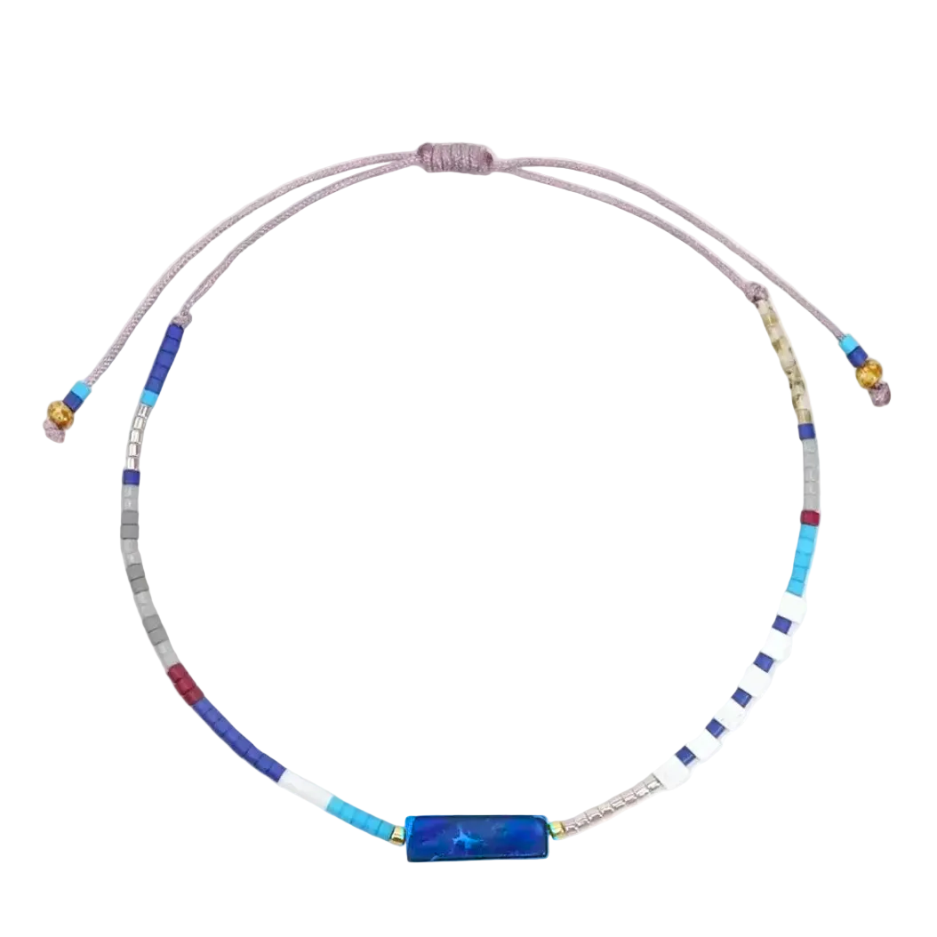 Kira Stone Beaded Bracelet