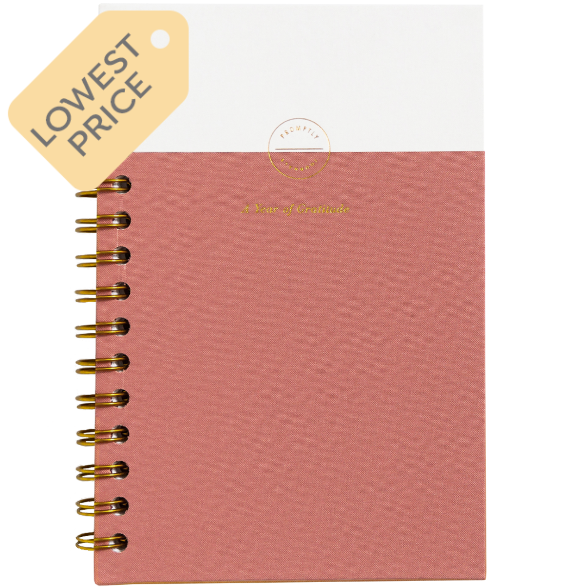 Gratitude Journals - Dusty Rose by Promptly Journals