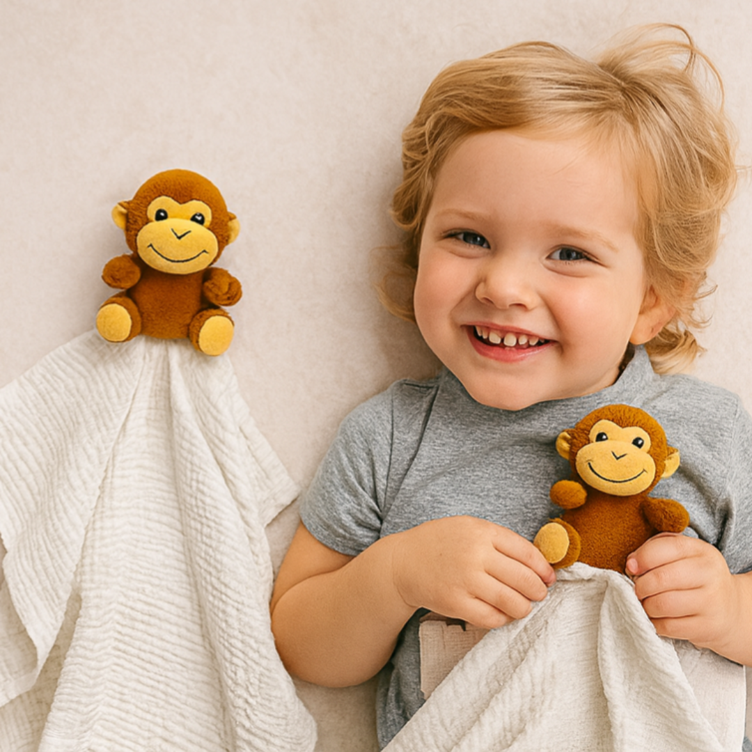 - Monkey Lovey Security Blanket