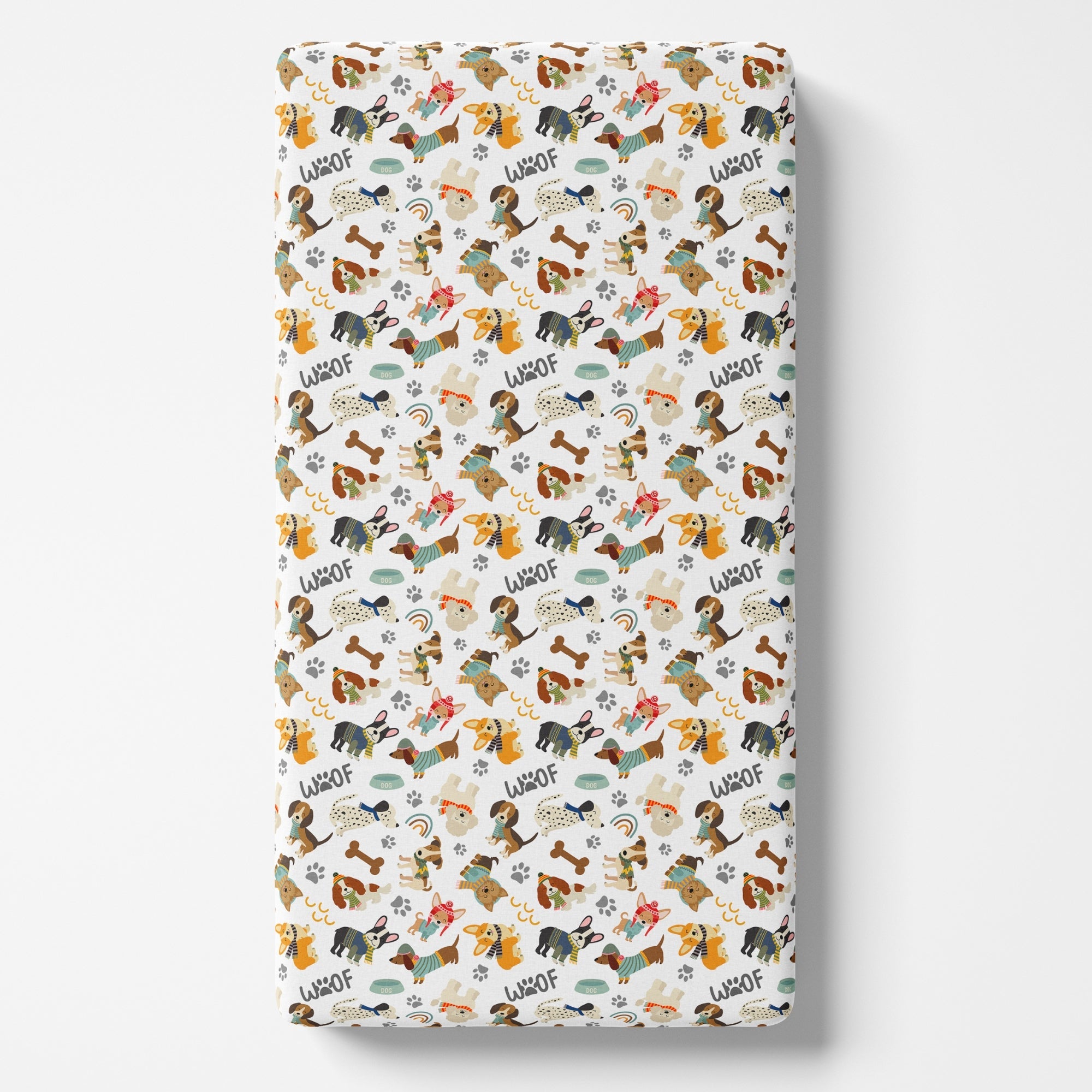 Snuggle Buddies Fitted Crib Sheet