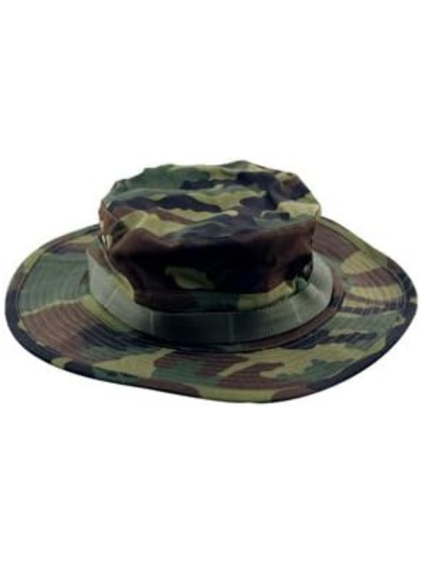 Boonie Hats In Solid Black Or Camo