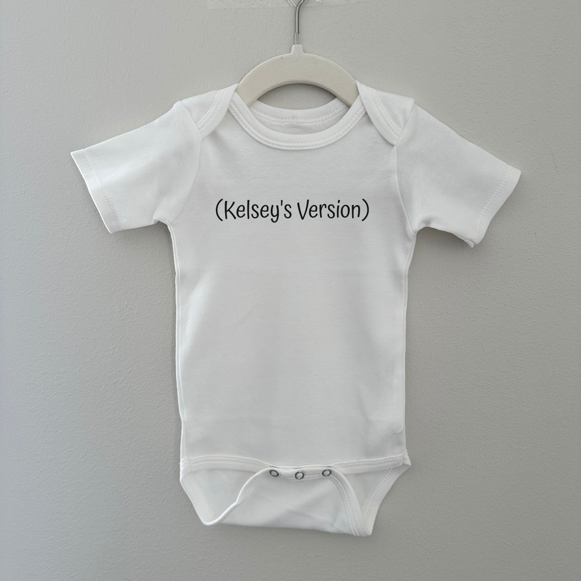 Mommy's Version Personalized Bodysuit