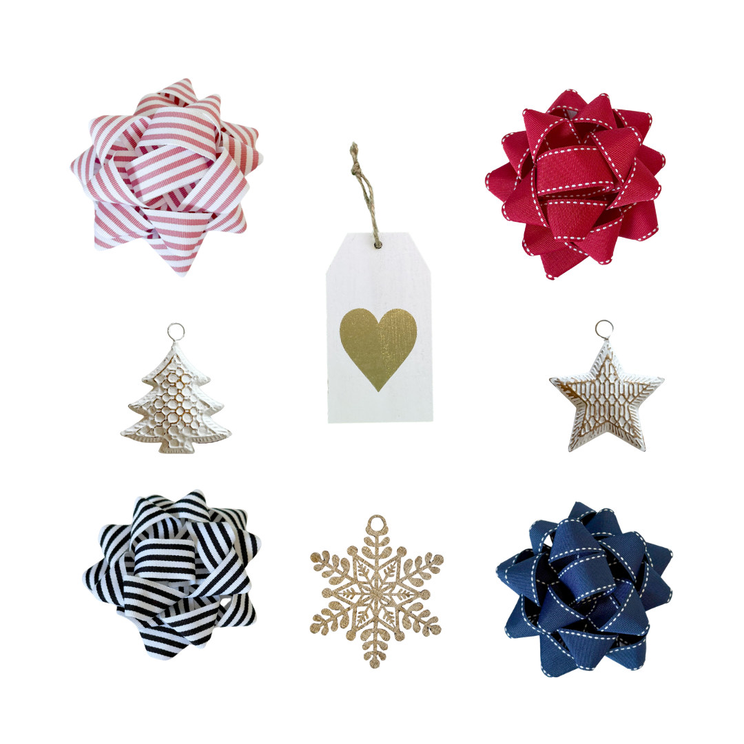 Everbow: Black (reusable Gift Wrap Bags – Sustainable, Foldable, Eco-friendly)