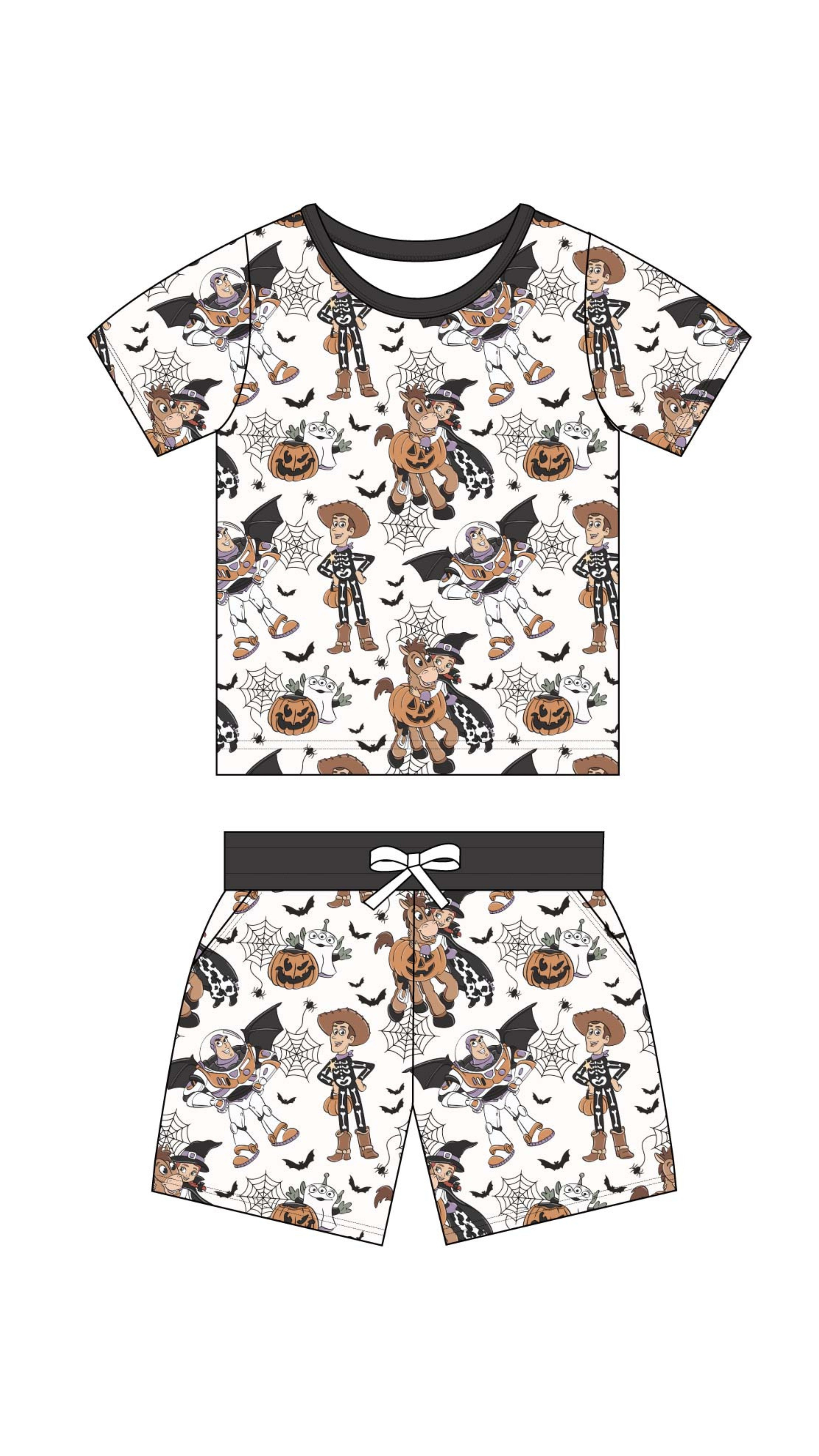 Howdy Boo - Pocket Short Set