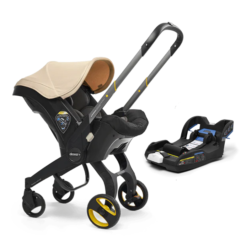 Sahara Sand Car Seat & Stroller With Base