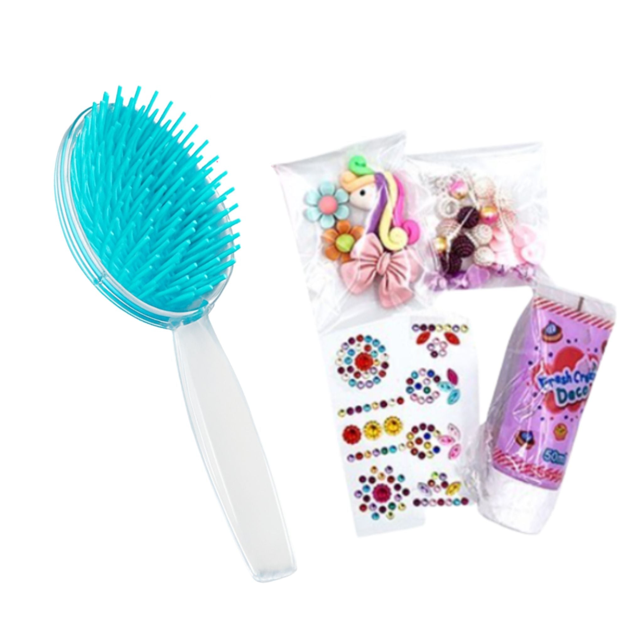 Diy Decoden Hair Brush Set