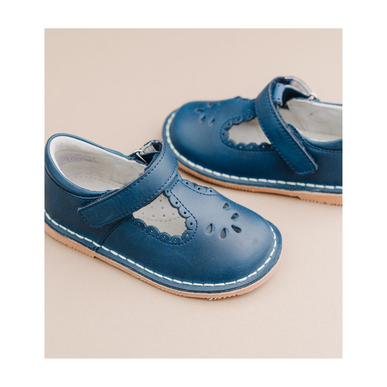 Angie Scalloped T-strap Mary Jane