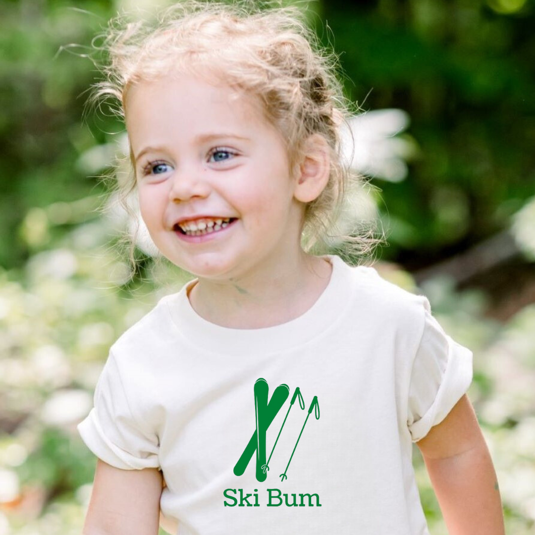 Ski Bum Kids T-shirt