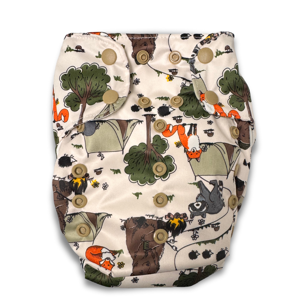 Smart One 4.0 Organic Cotton All-in-one - Happy Camper