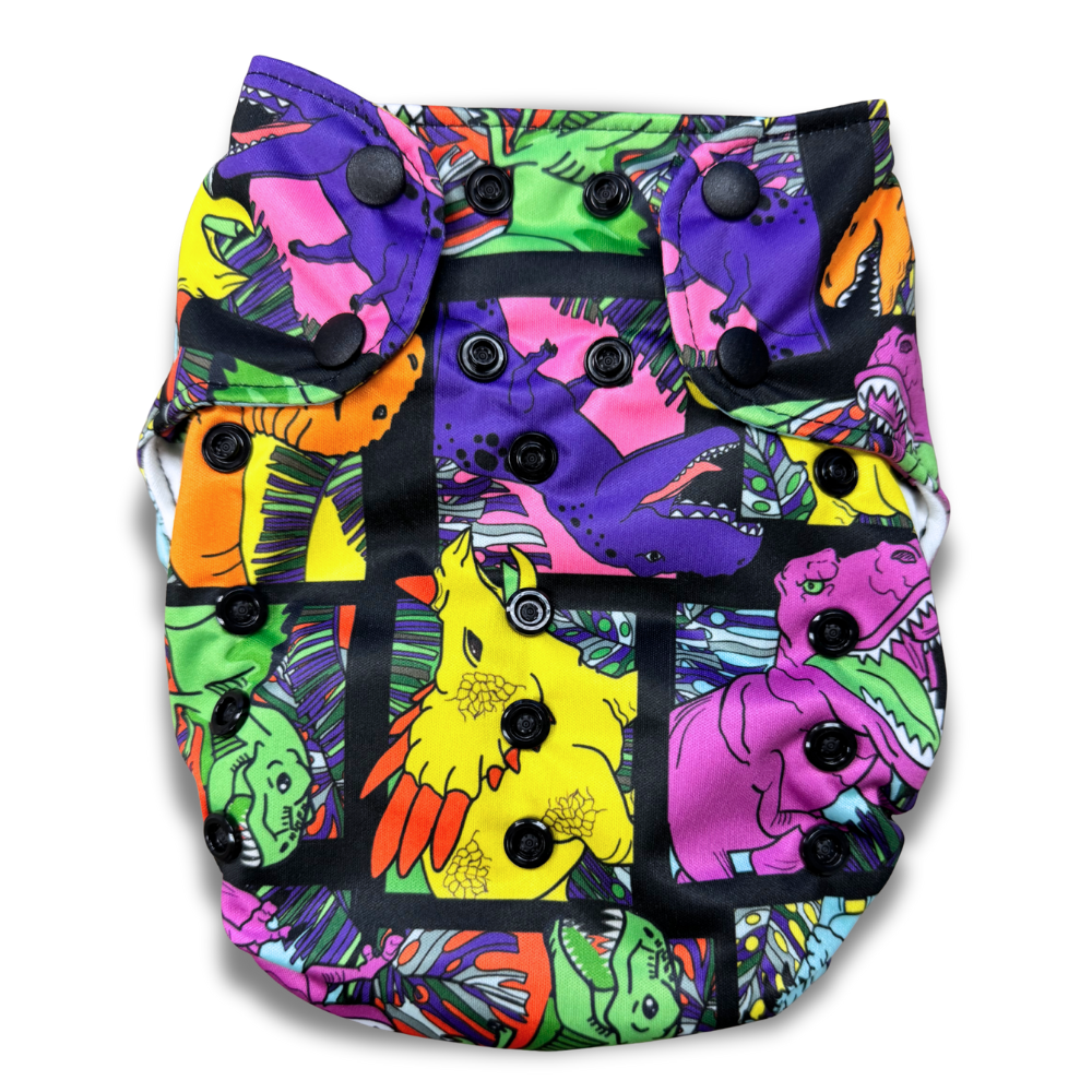 Smart One 4.0 Organic Cotton All-in-one - Rad Raptor