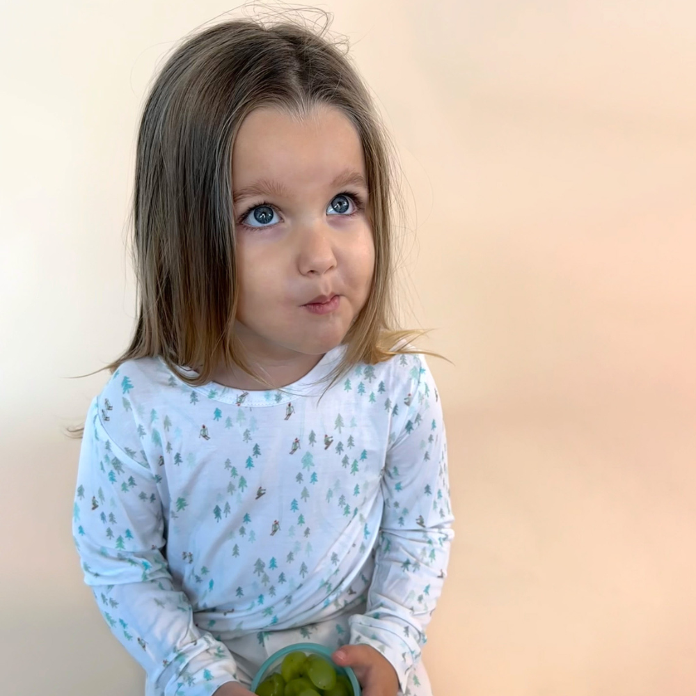 Toddler Pajama Set In Bunny Slopes