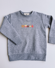 Custom Embroidery Football Crewneck