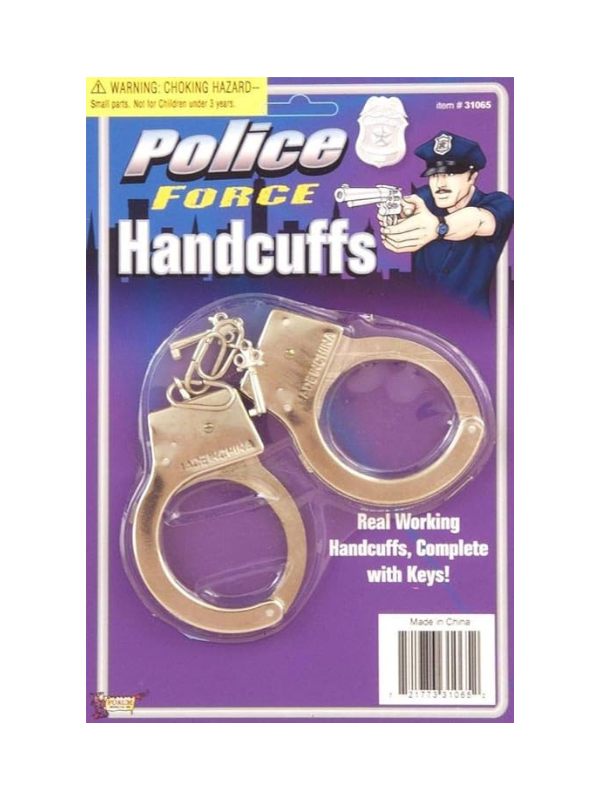 Metal Handcuffs With Keys