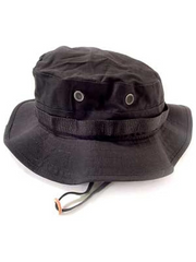 Boonie Hats In Solid Black Or Camo