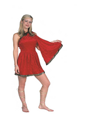 Adult Red Toga Costume