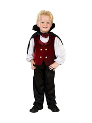 Toddler Vampire Costume Size: 2-4t