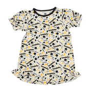 Black And Gold Play Dress