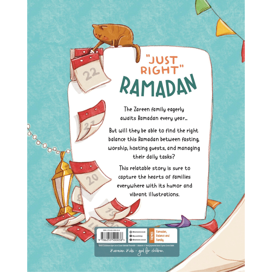 Just Right Ramadan | Islamic Children's Book