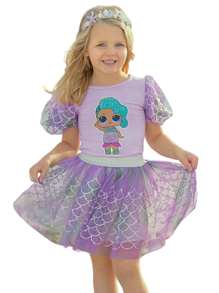 L.o.l. Surprise! Splash Queen Mermaid Tutu Skirt Set