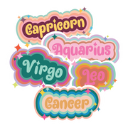 Non-packaged Individual Astrology Stickers