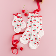 Sweet Cherry Sock : Adult