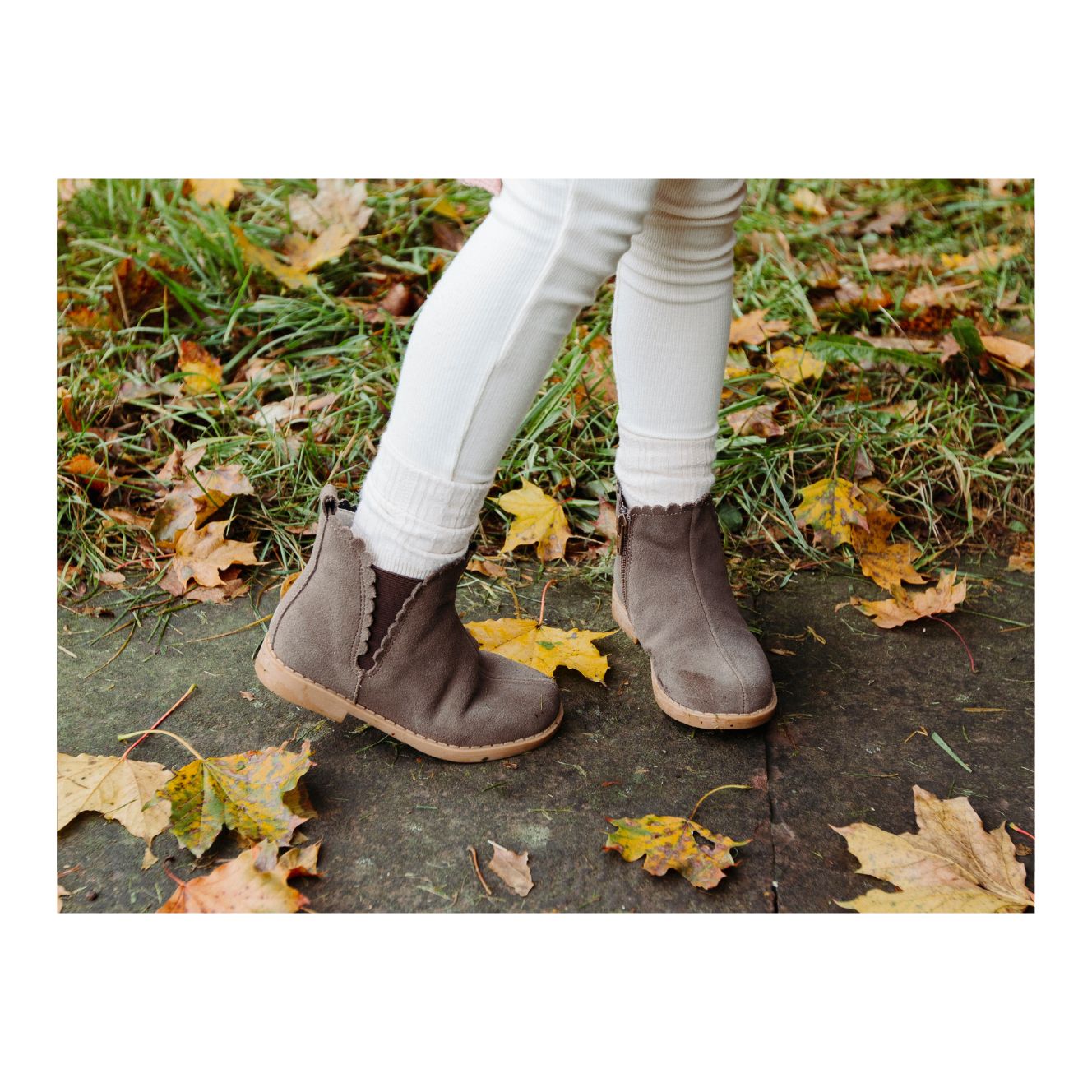 Nicola Scalloped Chelsea Boot