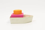 Upcycled Boat Orange