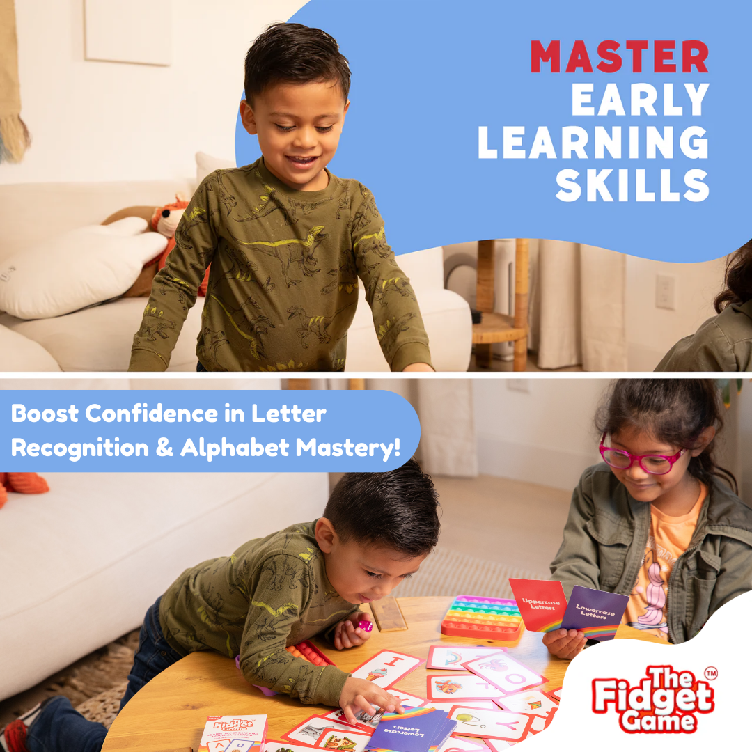 Abc: Learn Uppercase & Lowercase Letters Card Pack - Choose Act