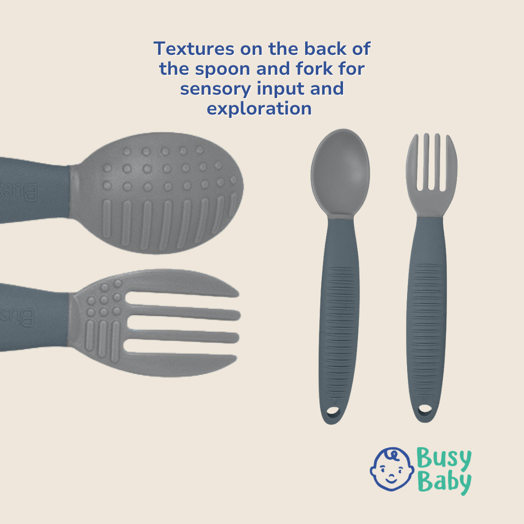Busy Baby Eating Utensils