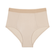 High-waisted Silk Brief