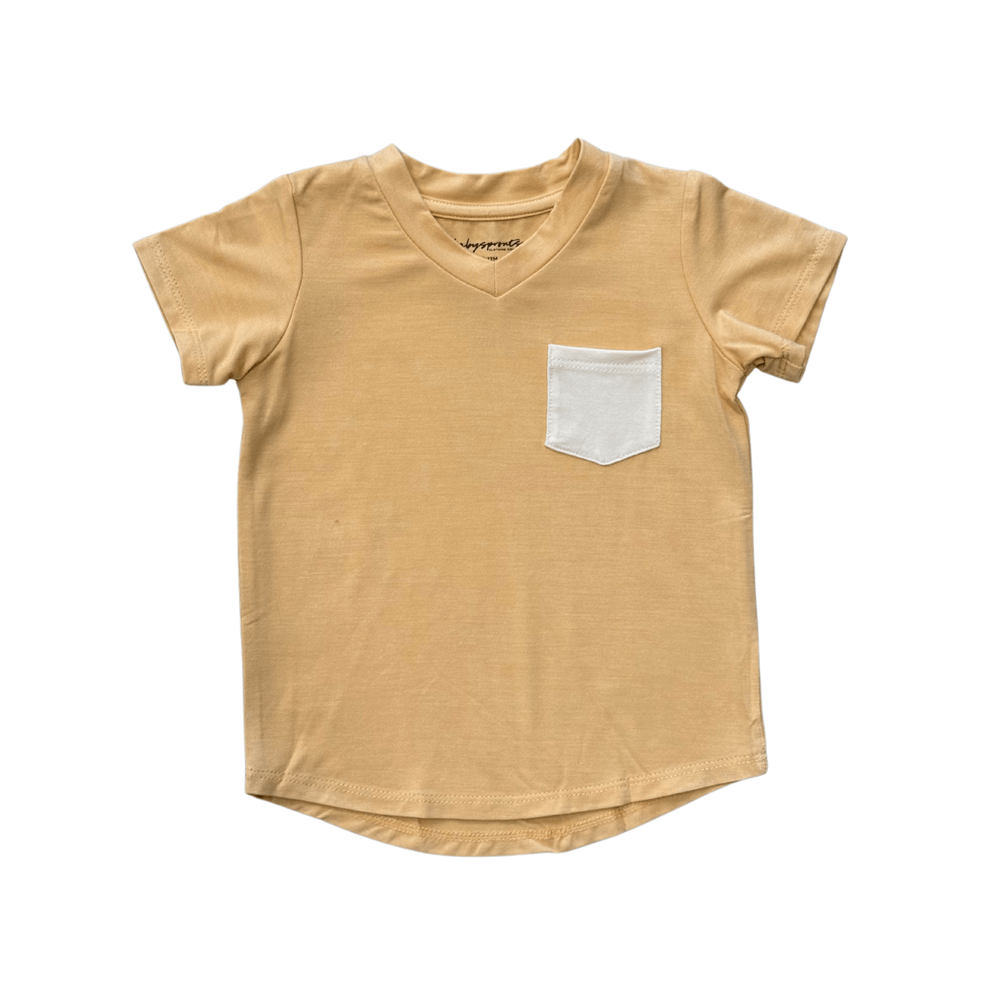 V-neck Pocket Tee