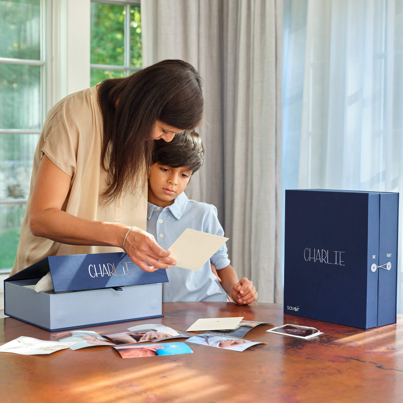 Baby Vault Keepsake & Overflow Box Gift Set