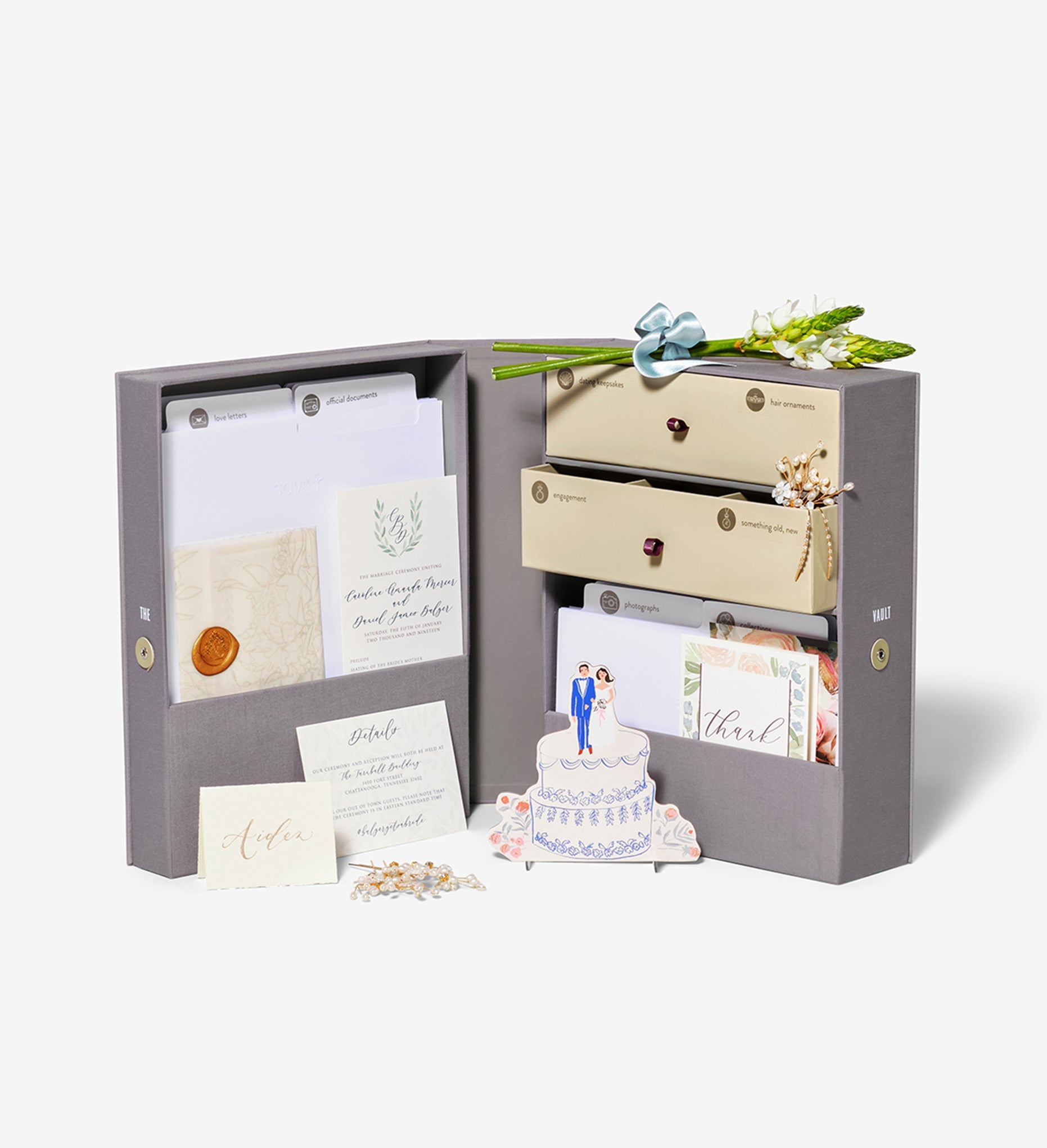 Wedding Vault Keepsake Box